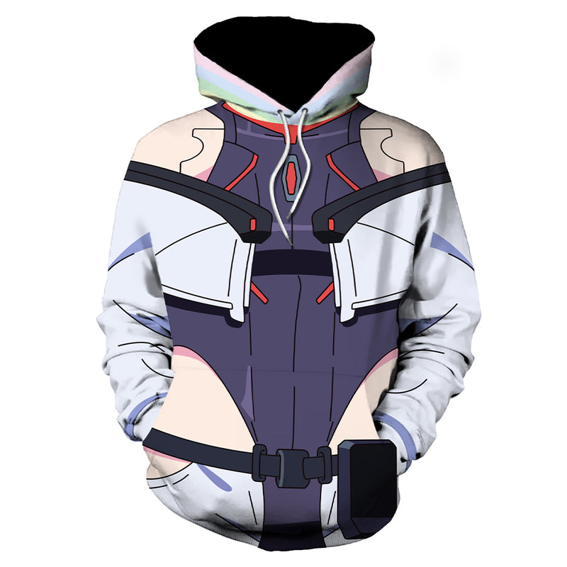Cyberpunk: Edgerunners - Lucy Cosplay Hoodie 3D Printed Hooded Sweatshirt Men Women Casual Streetwear Pullover