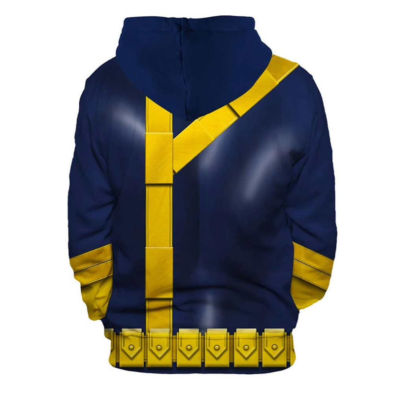 Cyclops Cosplay Hoodie 3D Printed Hooded Sweatshirt Men Women Casual Streetwear Pullover