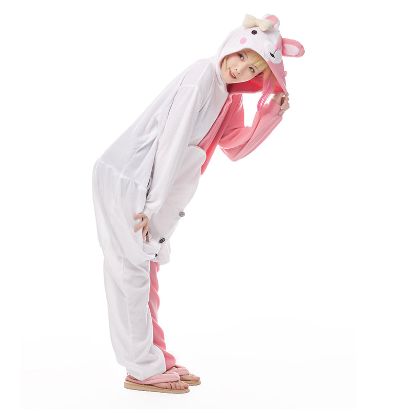 Danganronpa Dangan Ronpa Monokuma and Monomi Cosplay Costumes Jumpsuit Pajamas Sleepwear Halloween Carnival