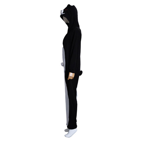 Danganronpa Dangan Ronpa Monokuma and Monomi Cosplay Costumes Jumpsuit Pajamas Sleepwear Halloween Carnival