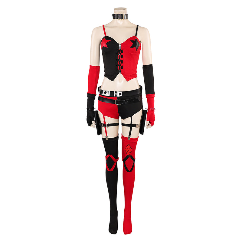 Dark Legion Harley Quinn Cosplay Costume For Adult Man Female Halloween Costume