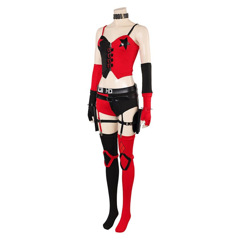 Dark Legion Harley Quinn Cosplay Costume For Adult Man Female Halloween Costume