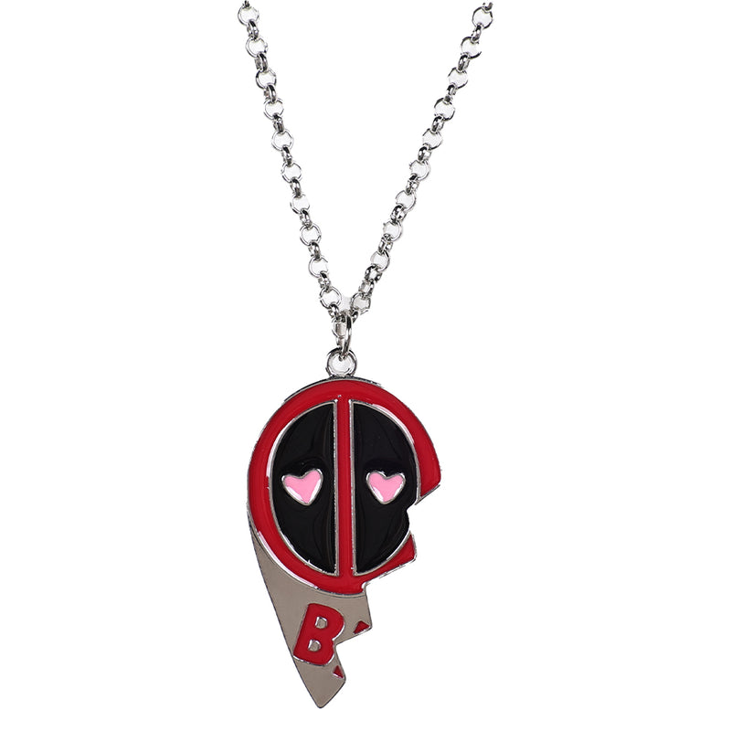 Deadpoo Clothing matching necklace Cosplay Halloween Carnival Costume Accessories