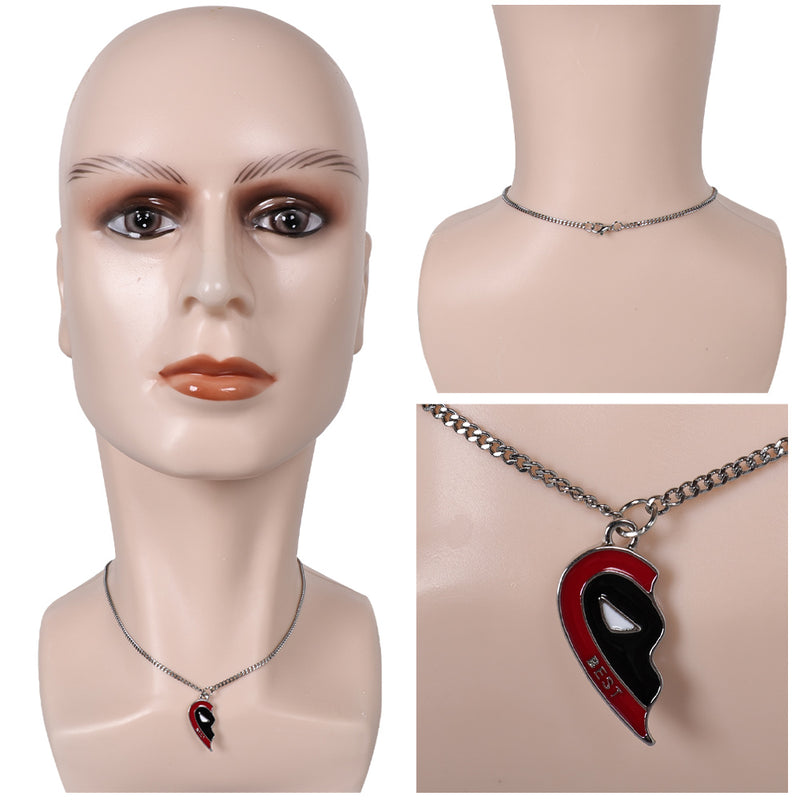 Deadpoo Clothing matching necklace Cosplay Neckwear Halloween Carnival Costume Accessories