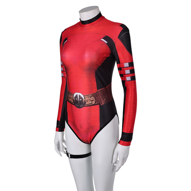 Deadpool Swimsuit outfit cos Cosplay Costume Outfits Halloween Carnival Suit