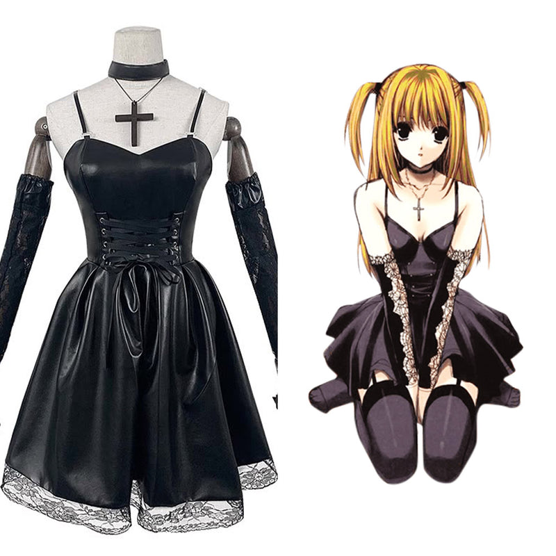 DEATH NOTE Misa Cosplay Costume Outfits Halloween Carnival Suit