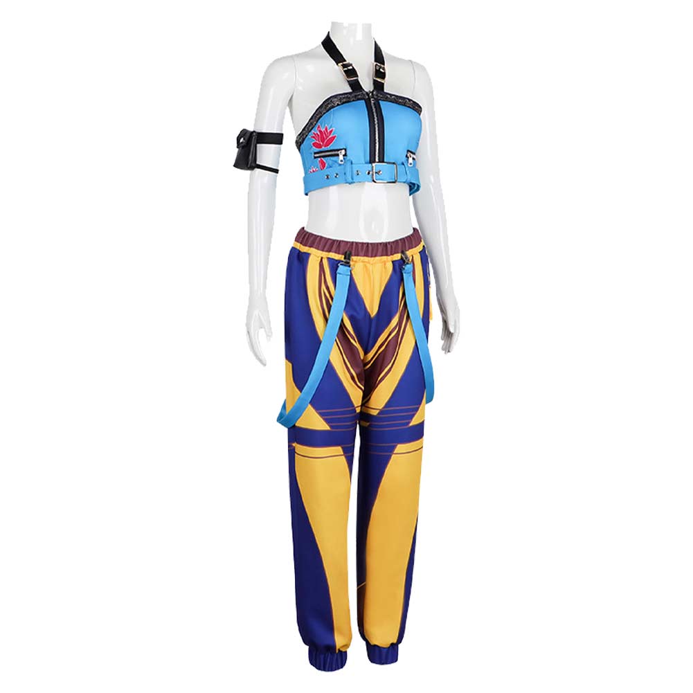Anime Hunter Zoey Kostuum Voor Meisjes - Compleet Dress-Up Outfit Kit Met Jas, Voering En Shorts Voor Verjaardagsfeest, Halloween En Podiumoptredens