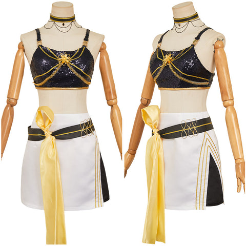 Demon Hunters Mila Cosplay Costume For Adult Man Female Halloween Costume