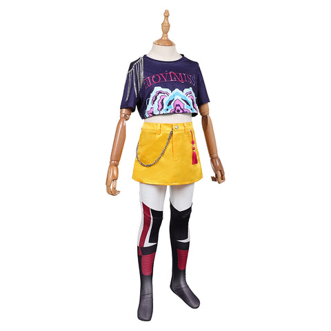 Demon Hunters Mila Cosplay Costume For Adult Man Female Halloween Costume