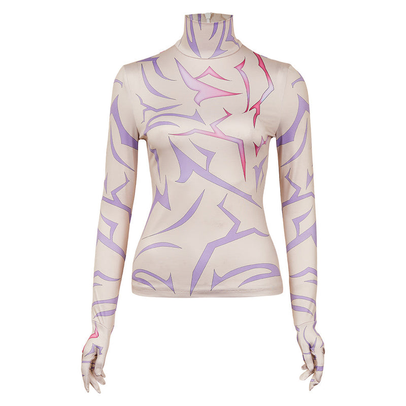 Demon Hunters Rumi Cosplay Costume For Adult Man Female Halloween Carnival Suit