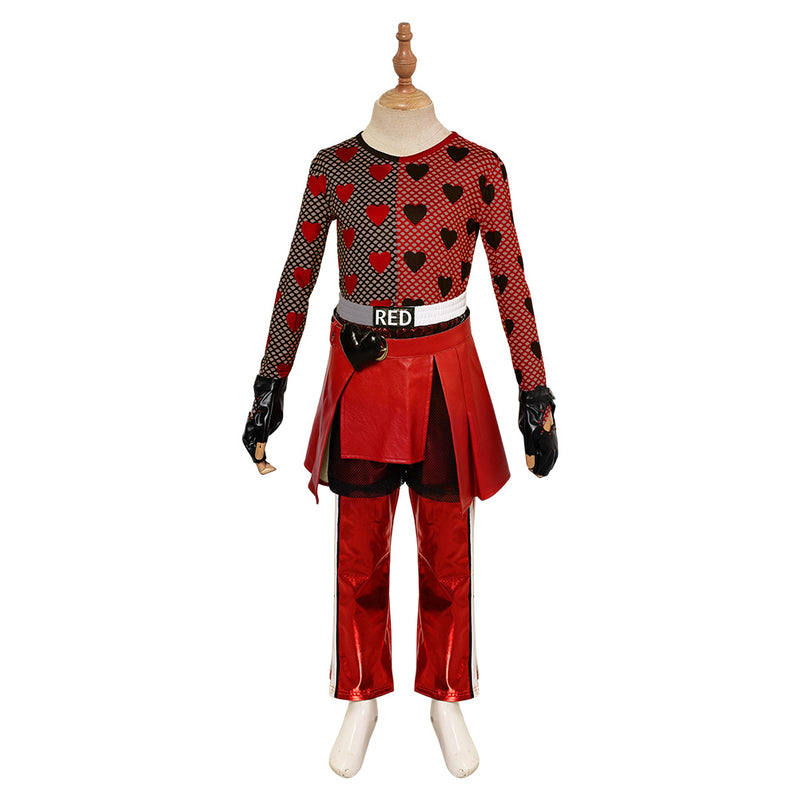 Descendants cosplay Cosplay Costume Outfits Halloween Carnival Suit Descendants: The Rise of Red Red