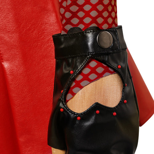 Descendants cosplay Cosplay Costume Outfits Halloween Carnival Suit Descendants: The Rise of Red Red