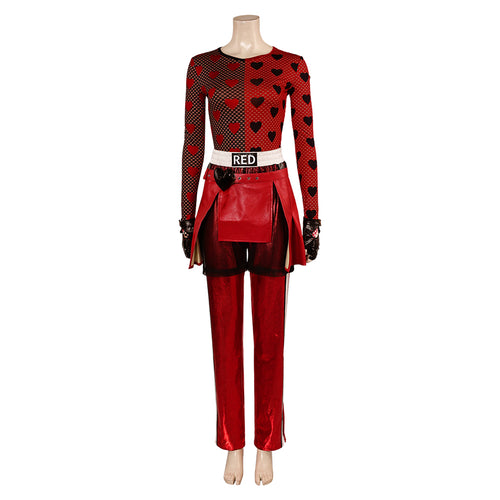 Descendants cosplay Red Descendants: The Rise of Red Cosplay Costume Outfits Halloween Carnival Suit