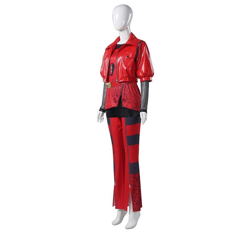 Descendants: The Rise of Red -Red Cosplay Costume Outfits Halloween Carnival Suit