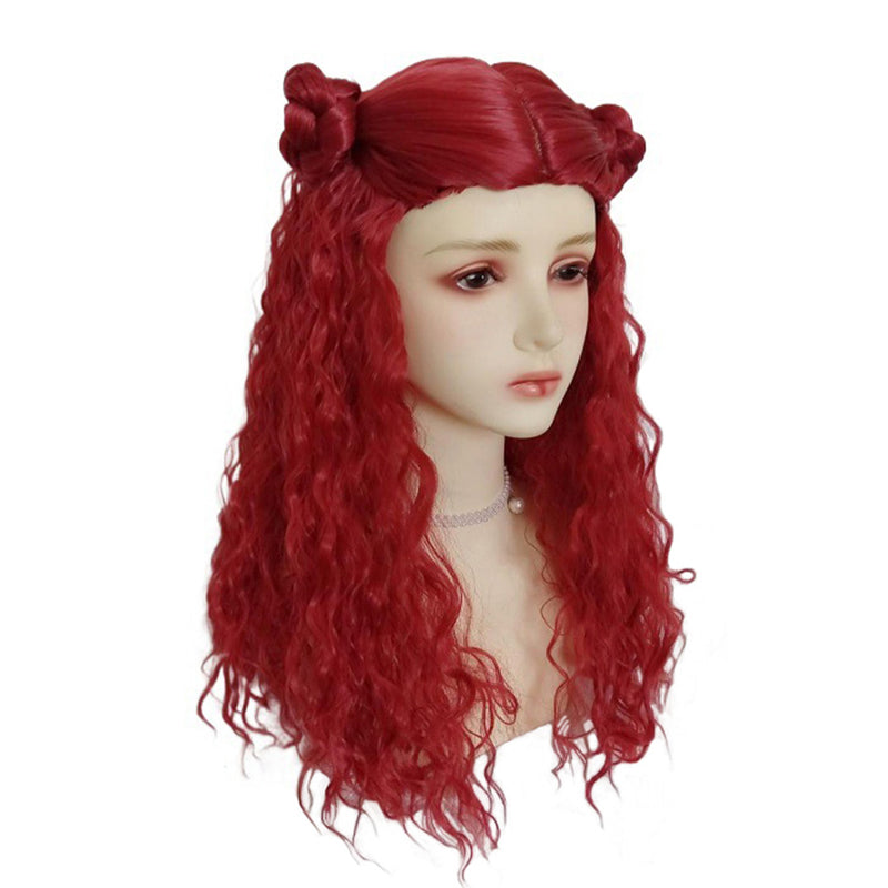 Descendants: The Rise of Red Red Cosplay Wig Halloween Carnival prop