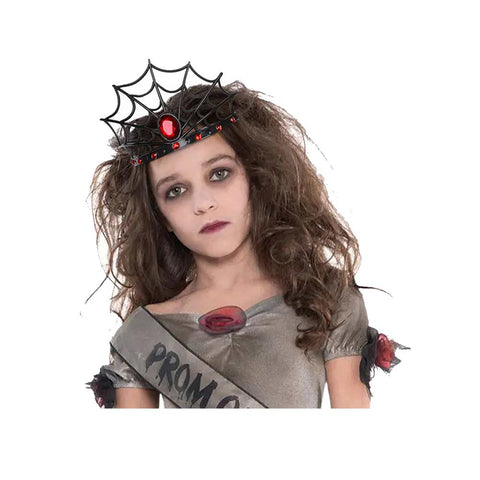 Devil Ghost Cosplay Hair Band Halloween Party Decoration Spider Web Witch Dance Headband Photo Props Halloween Carnival Head Hoop