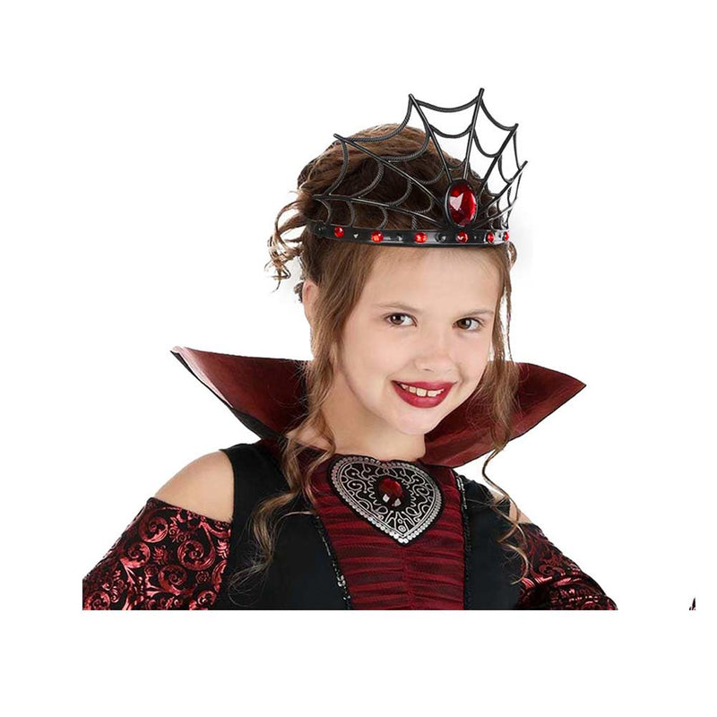 Devil Ghost Cosplay Hair Band Halloween Party Decoration Spider Web Witch Dance Headband Photo Props Halloween Carnival Head Hoop