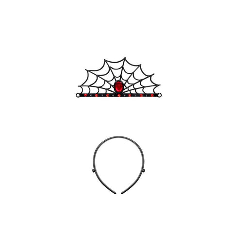 Devil Ghost Cosplay Hair Band Halloween Party Decoration Spider Web Witch Dance Headband Photo Props Halloween Carnival Head Hoop