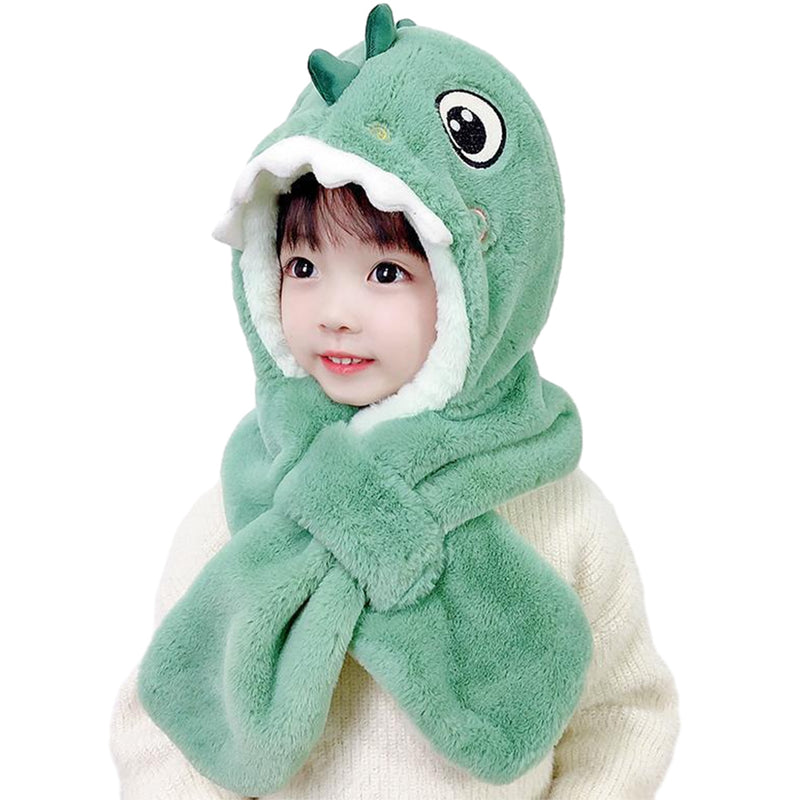 Dinosaur Cosplay Hat scarf plush  Halloween Carnival  Costume Accessories