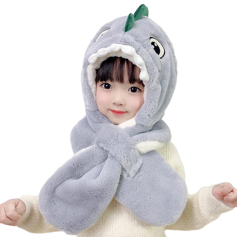 Dinosaur Cosplay Hat scarf plush  Halloween Carnival  Costume Accessories