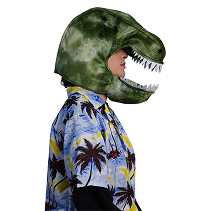 Dinosaur Mask Cosplay Latex Masks Helmet Masquerade Halloween Party Costume Props