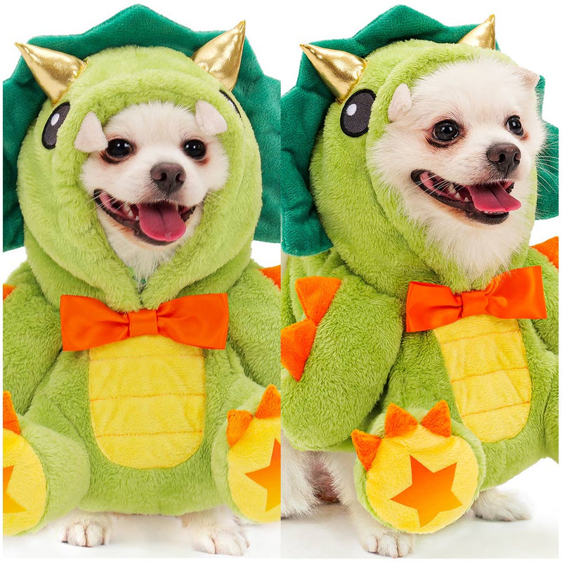 Dinosaur Pet Dog Clothing Dinosaur Cosplay Costume Outfits Halloween Carnival Party Suit pet costume Toy 2023Halloween
