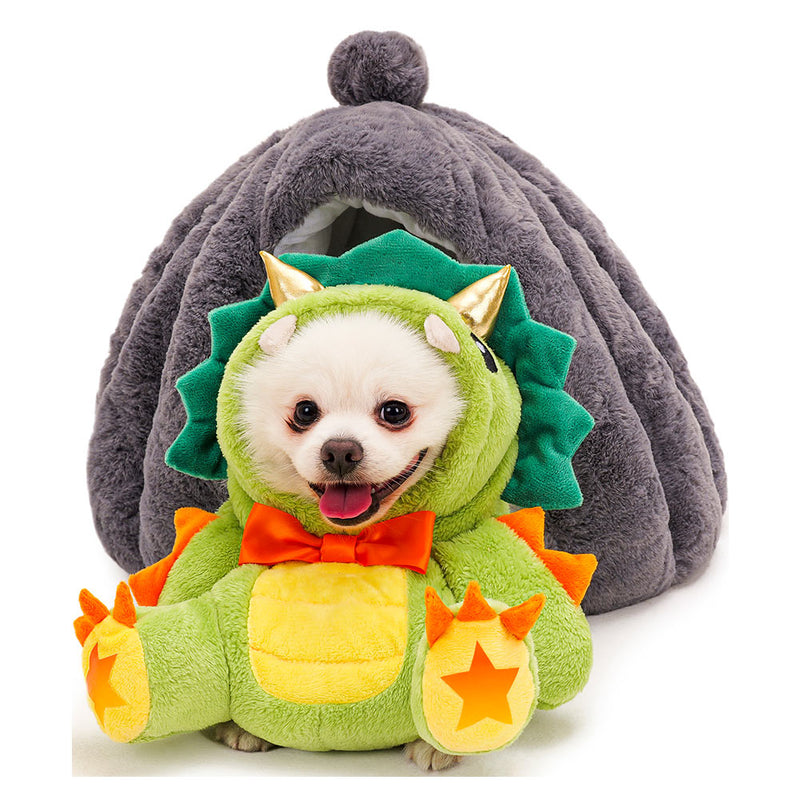 Dinosaur Pet Dog Clothing Dinosaur Cosplay Costume Outfits Halloween Carnival Party Suit pet costume Toy 2023Halloween