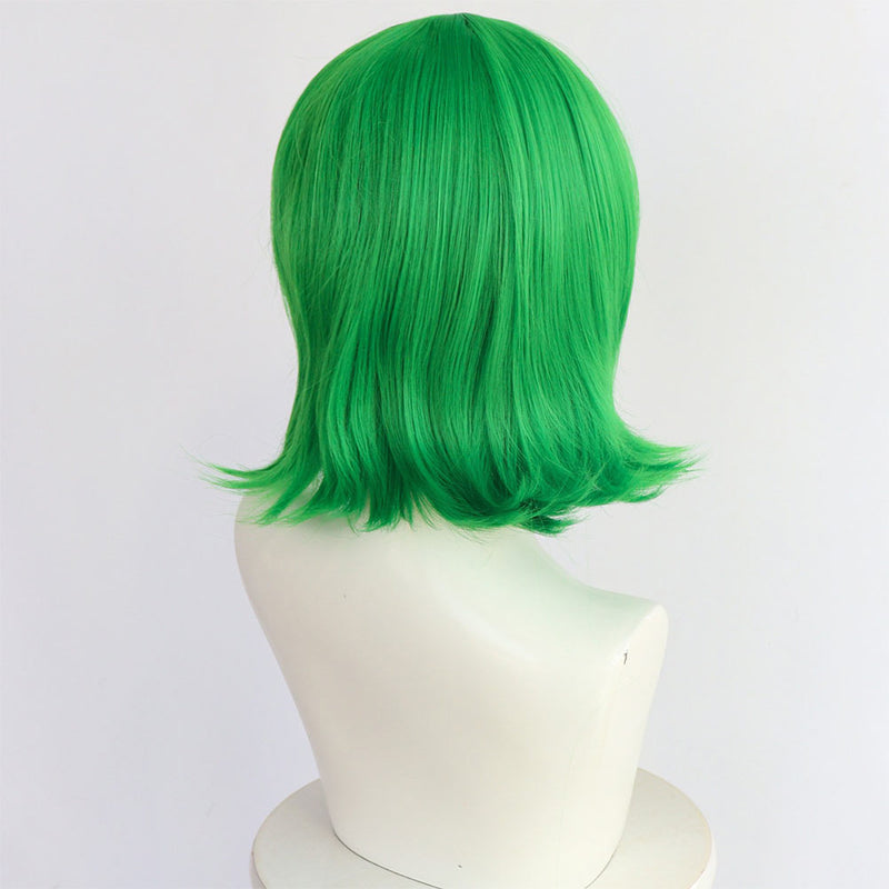 Disgust Cosplay Wig Heat Resistant Synthetic Hair Carnival Halloween Party Props