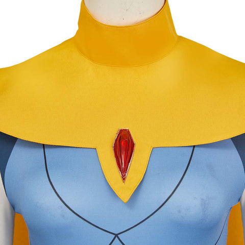 Dispatch Blonde Blazer Cosplay Costume For Adult Man Female Halloween Costume