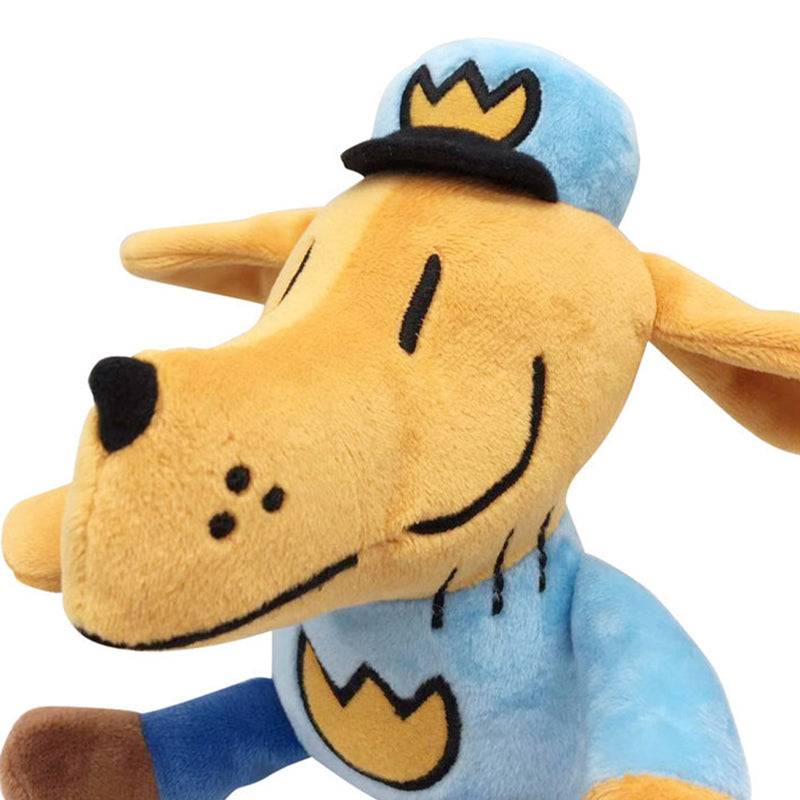 DOG MAN Cosplay Plush Toys Cartoon Soft Stuffed Dolls Mascot Birthday Xmas Gift