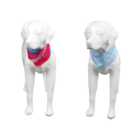 Dog Scarf Pet Bib Set Cosplay Costume Outfits Halloween Carnival Party Suit Barbie Pet