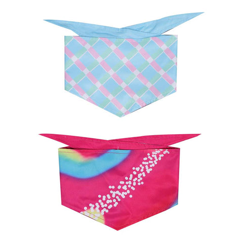 Dog Scarf Pet Bib Set Cosplay Costume Outfits Halloween Carnival Party Suit Barbie Pet