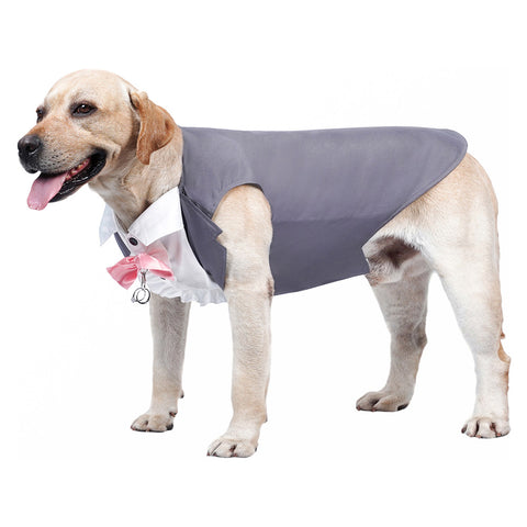 Dog Tuxedo Pet Dogs Coat Halloween Carnival Party Suit Dog Wedding Costums Halloween Pet Costumes