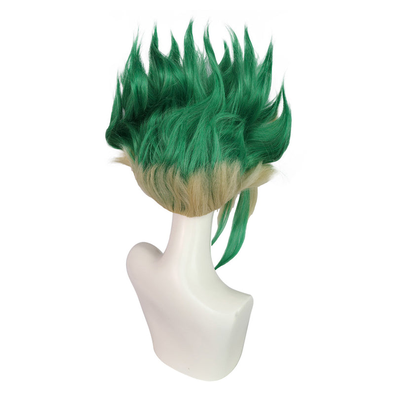 Dr STONE  Cosplay Wig For Unisex Adult Halloween Carnival Party Props Accessories