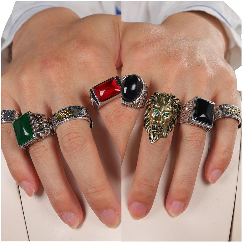 Dracula Renfield Dracula Renfield Cosplay  Finger Rings Jewelry Gifts Halloween Carnival Party Costume Accessories