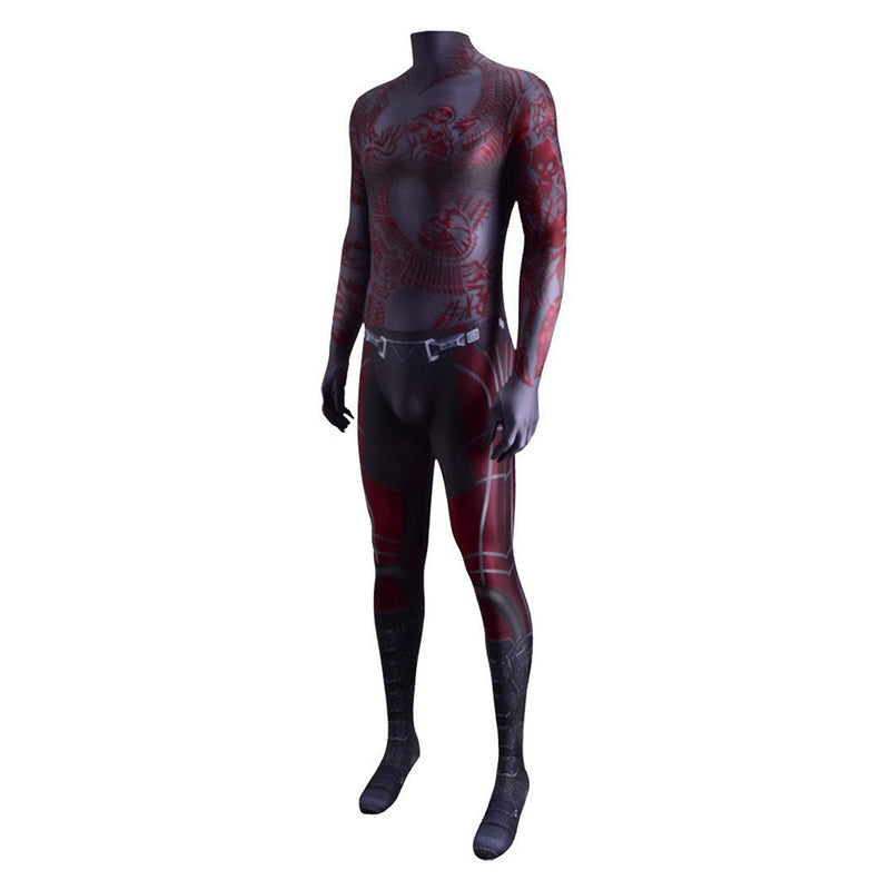 Drax the Destroyer Cosplay Costume Jumpsuit Outfits Halloween Carnival Party Disguise Suit