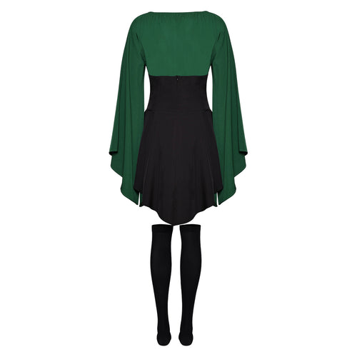 dress elf Renaissance Cosplay Costume Outfits Halloween Carnival Suit