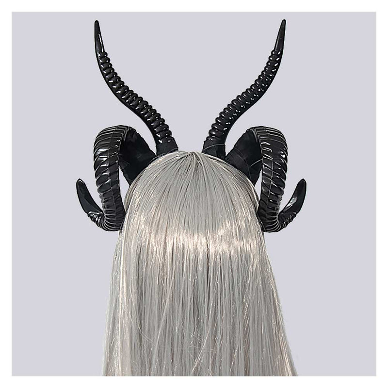 Dressing Headwear Sheep Horn Hair Hoops Sheep Horn Cos Party Ball Dressing Props Dark Horn Prop