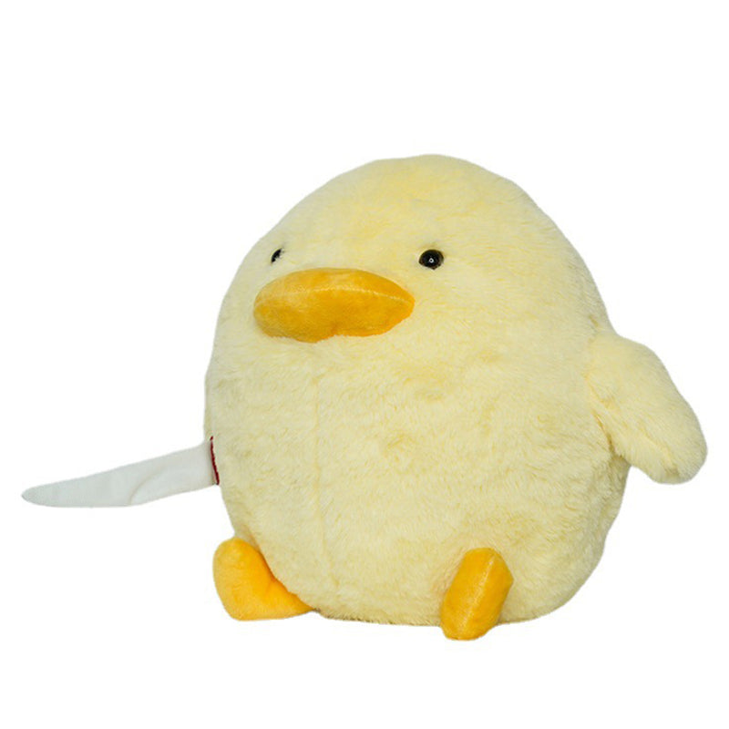 duck with knife Cosplay Plush Toys Cartoon Soft Stuffed Dolls Mascot Birthday Xmas Gift