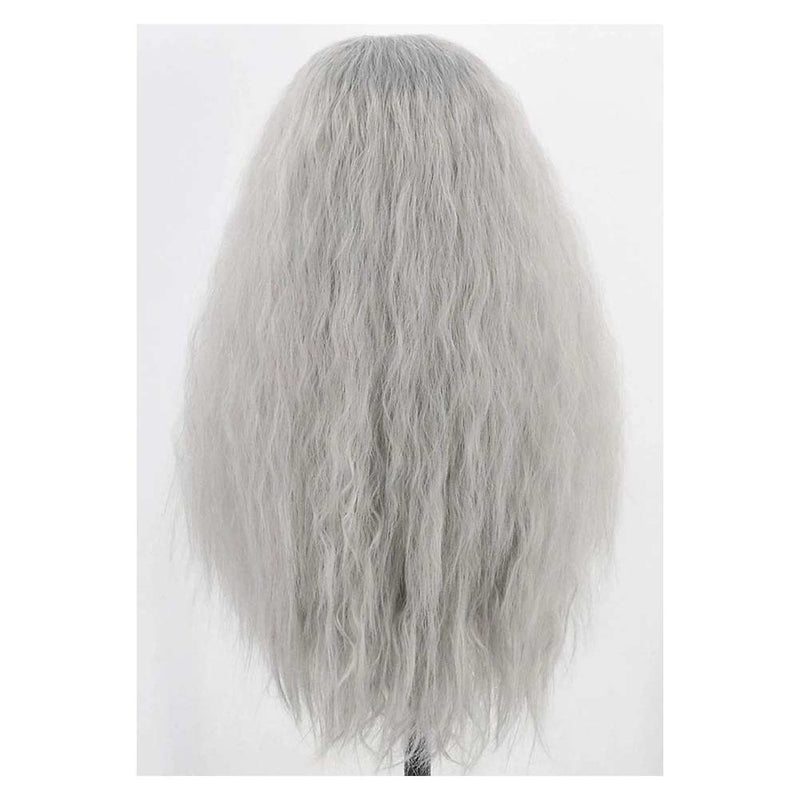 Dumbledore Cosplay Wig Heat Resistant Synthetic Hair Carnival Halloween Party Props