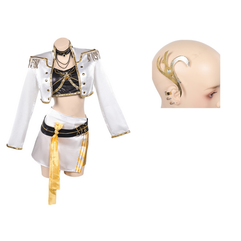 Mira Cosplay White Costume For Adult Female Halloween Costume