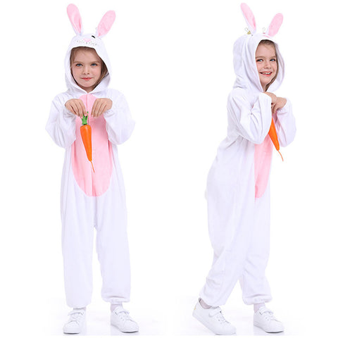 Easter Bunny children‘s cosplay jumpsuit Cosplay Costume Outfits Halloween Carnival Suit