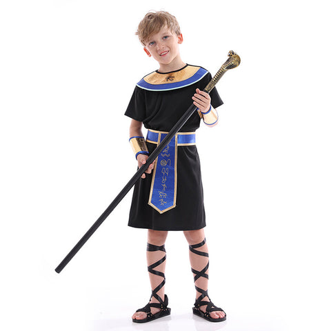 Egyptian pharaoh Cosplay Costume Outfits Halloween Carnival Suit