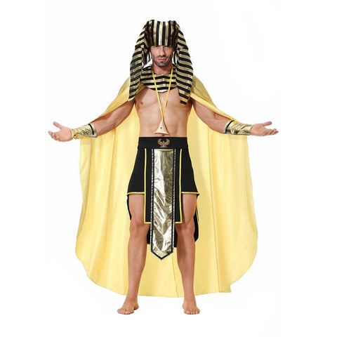 Egyptian pharaoh Cosplay Costume Outfits Halloween Carnival Suit