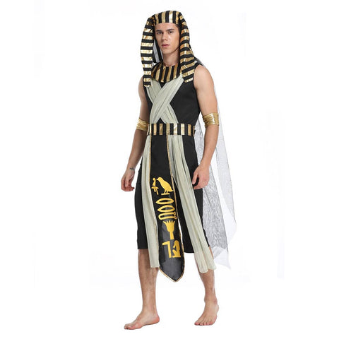 Egyptian pharaoh Cosplay Costume Outfits Halloween Carnival Suit