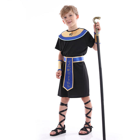 Egyptian pharaoh Cosplay Costume Outfits Halloween Carnival Suit