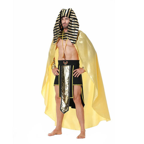 Egyptian pharaoh Cosplay Costume Outfits Halloween Carnival Suit