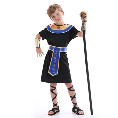 Egyptian pharaoh Cosplay Costume Outfits Halloween Carnival Suit