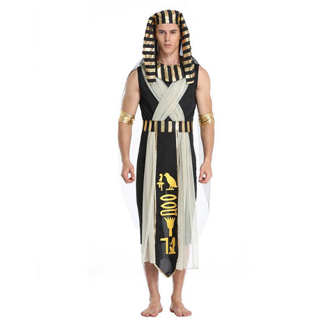 Egyptian pharaoh Cosplay Costume Outfits Halloween Carnival Suit