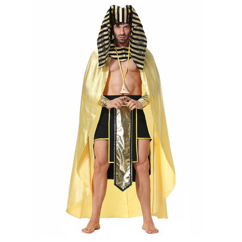 Egyptian pharaoh Cosplay Costume Outfits Halloween Carnival Suit